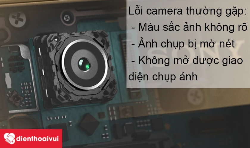 Lỗi camera thường gặp