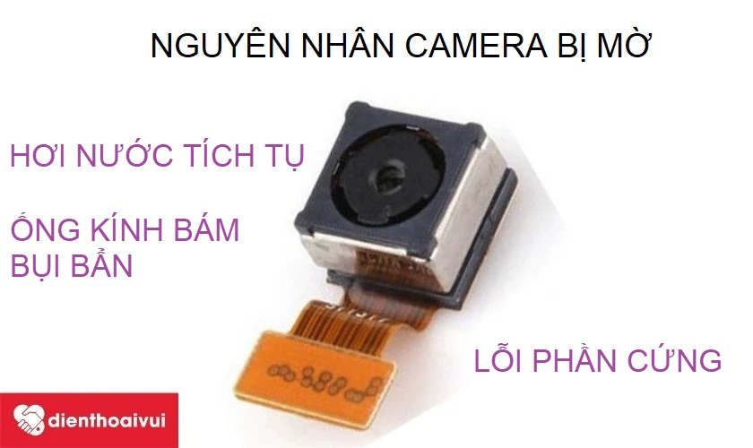 Vì sao camera trước trên điện thoại của bạn lại bị mờ?