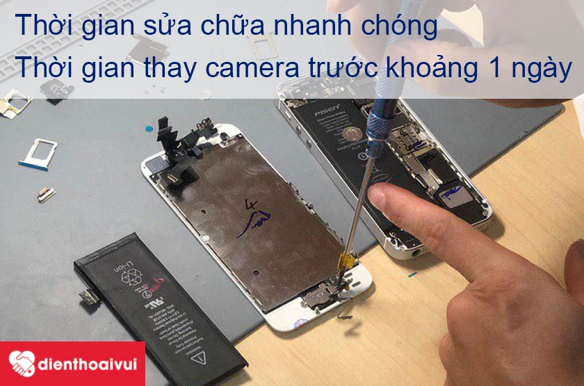 thời gian thay camera trước Xiaomi Mi 4C l&agrave; khoảng 1 ng&agrave;y