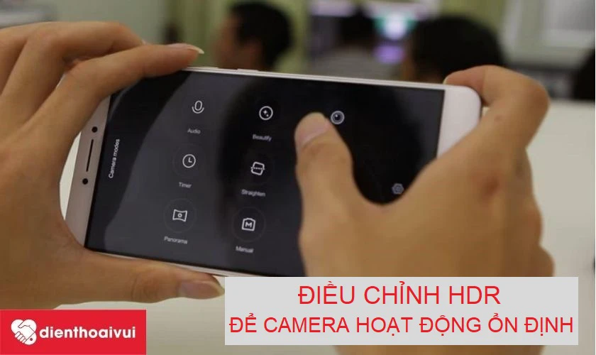 Chỉnh lại về chế độ HDR tự động