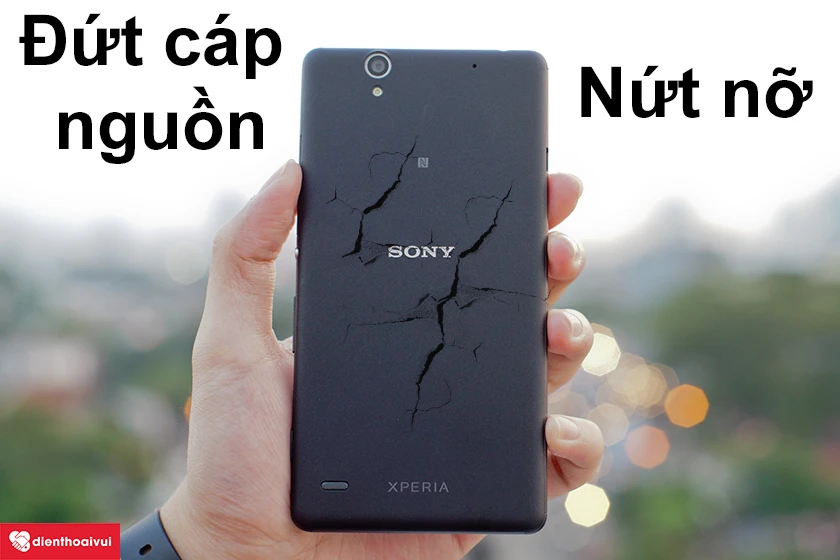 Nguy&ecirc;n nh&acirc;n Xperia C4 mất nguồn