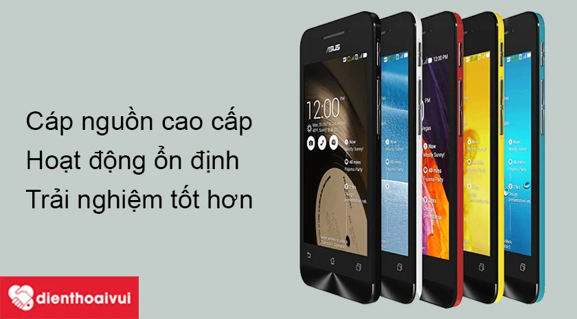 Asus Zenfone 4 &ndash; c&aacute;p nguồn cao cấp mang đến nguồn hoạt động ổn định