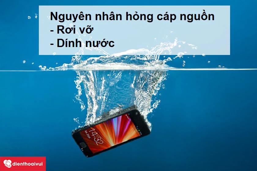 Nguy&ecirc;n nh&acirc;n hỏng c&aacute;p nguồn điện thoại