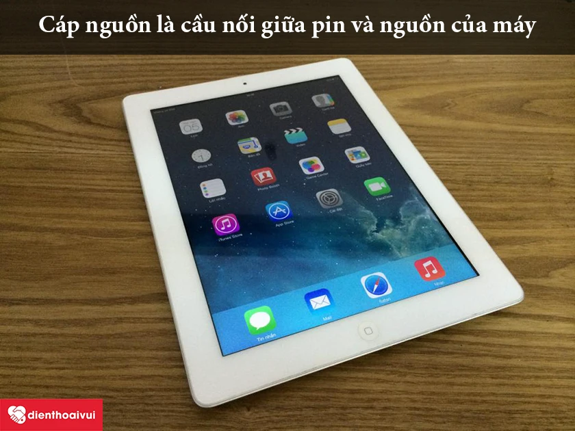 C&aacute;p nguồn l&agrave; g&igrave;? C&aacute;p nguồn iPad 3 bị hỏng g&acirc;y nhiều kh&oacute; khăn cho người d&ugrave;ng