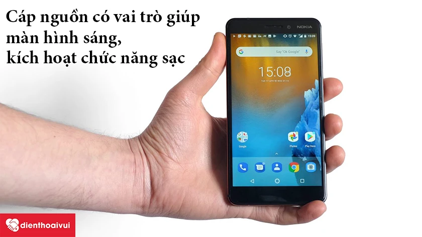 Tầm quan trọng của c&aacute;p nguồn Nokia 6