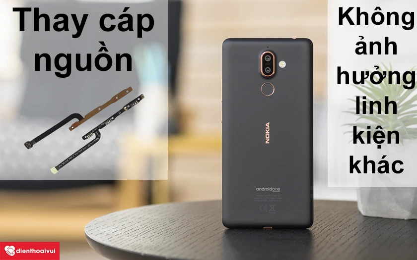 Thay c&aacute;p nguồn kh&ocirc;ng ảnh hưởng đến linh kiện kh&aacute;c