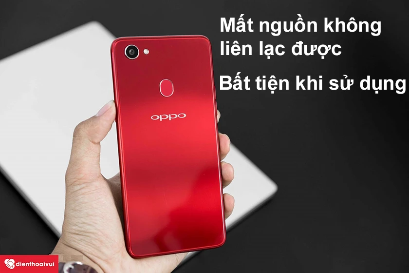 Điện thoại bị mất nguồn ảnh hưởng đến việc sử dụng v&agrave; li&ecirc;n lạc khi cần thiết