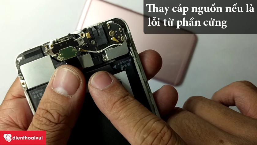 Thay c&aacute;p nguồn Oppo R7 Lite khi bị hư hỏng phần cứng
