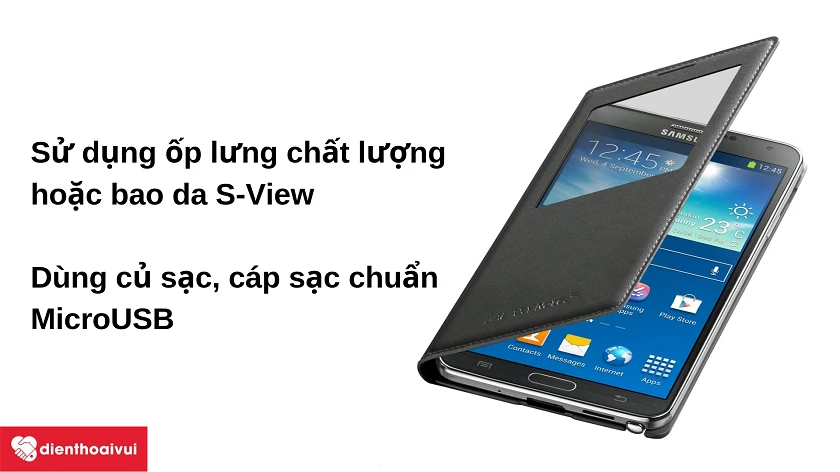 Một số mẹo gi&uacute;p cho c&aacute;p nguồn tr&ecirc;n Galaxy Note 3 lu&ocirc;n hoạt động tốt