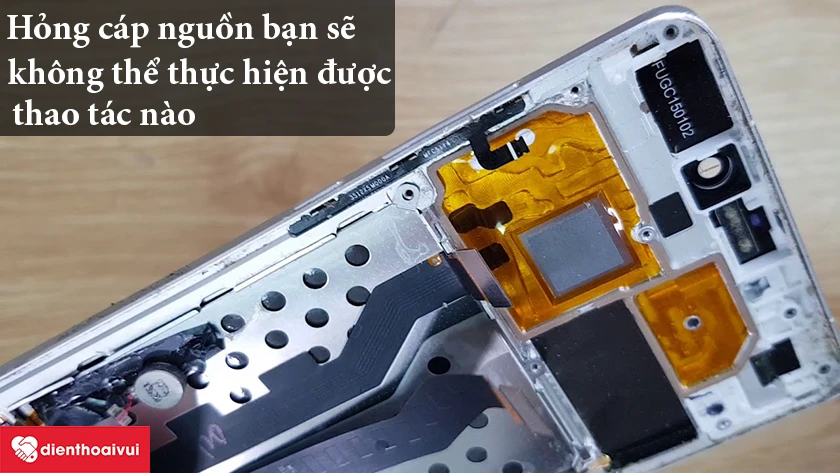 Vị tr&iacute; v&agrave; vai tr&ograve; của c&aacute;p nguồn Xiaomi Mi 4