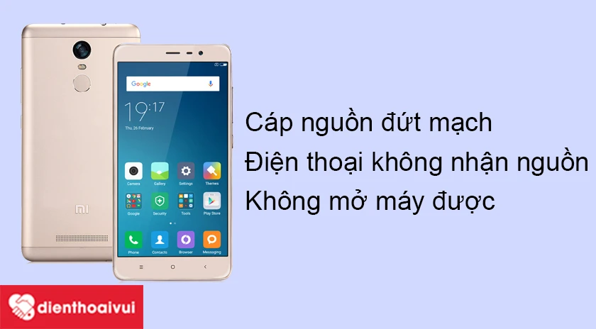 Biểu hiện hỏng c&aacute;p nguồn