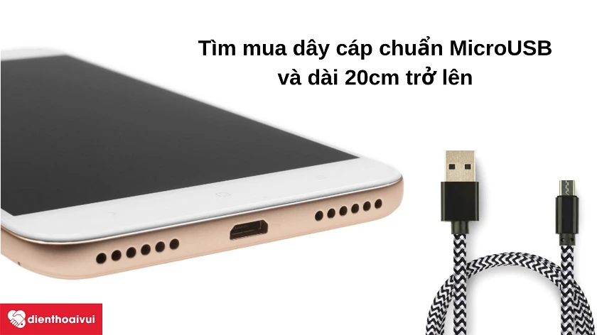 T&igrave;m hiểu về cổng sạc Micro USB v&agrave; lựa chọn c&aacute;p sạc ph&ugrave; hợp