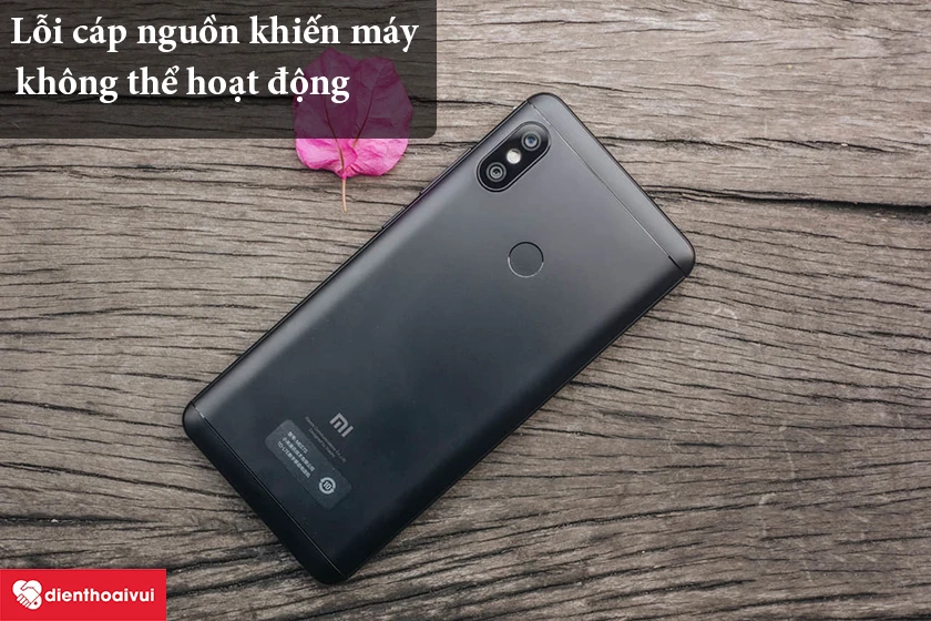 Xiaomi Redmi Note 5A Pro lỗi nguồn l&agrave;m t&ecirc; liệt mọi hoạt động