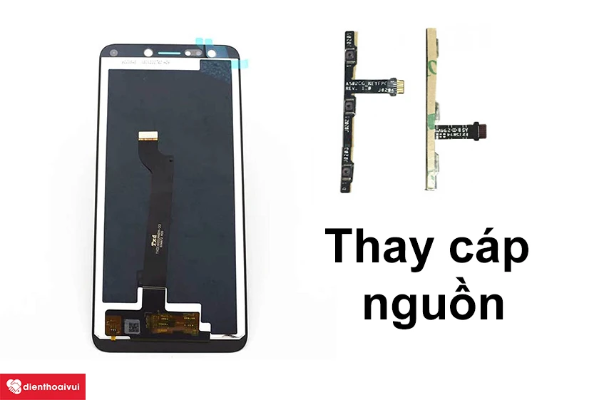 Khắc phục lỗi mất nguồn dễ d&agrave;ng bằng c&aacute;ch thay c&aacute;p nguồn