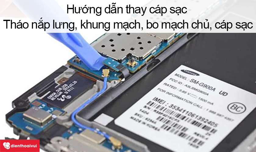 Hướng dẫn thay cáp sạc Samsung Galaxy J7 2016