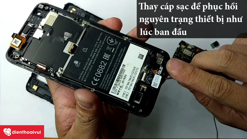 Giải pháp sửa lỗi sạc trên Asus Zenfone 4