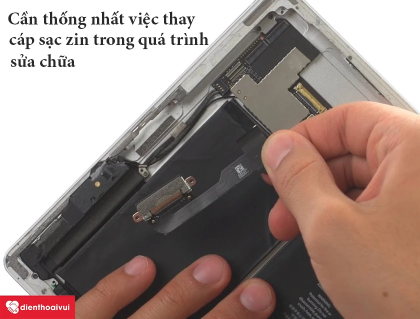 Những lưu &yacute; hữu &iacute;ch cần thiết khi thay c&aacute;p sạc iPad Mini 2