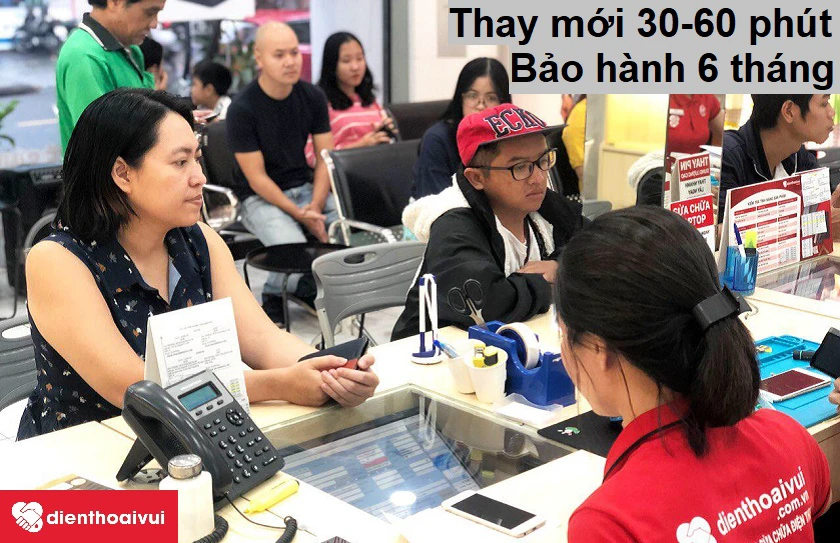 Thay c&aacute;p sạc iPhone 6 Plus gi&aacute; tốt tại hệ thống Điện Thoại Vui