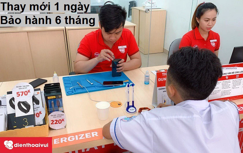 Thay cáp sạc Samsung Galaxy A5 2015 giá tốt tại Điện Thoại Vui