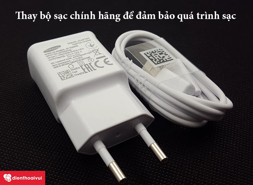 Thay cáp sạc