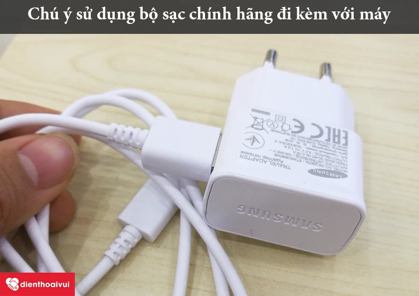 Lưu ý khi sử dụng để không bị hỏng cáp sạc Samsung Galaxy S4