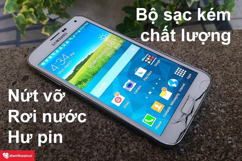 Điện thoại bị hư pin