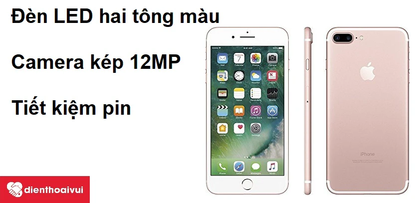 Camera kép kết hợp bốn đèn LED hai tông màu và công nghệ tiết kiệm pin