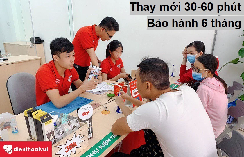 Thay mới đèn flash cho iPhone 7 Plus giá tốt tại Điện Thoại Vui