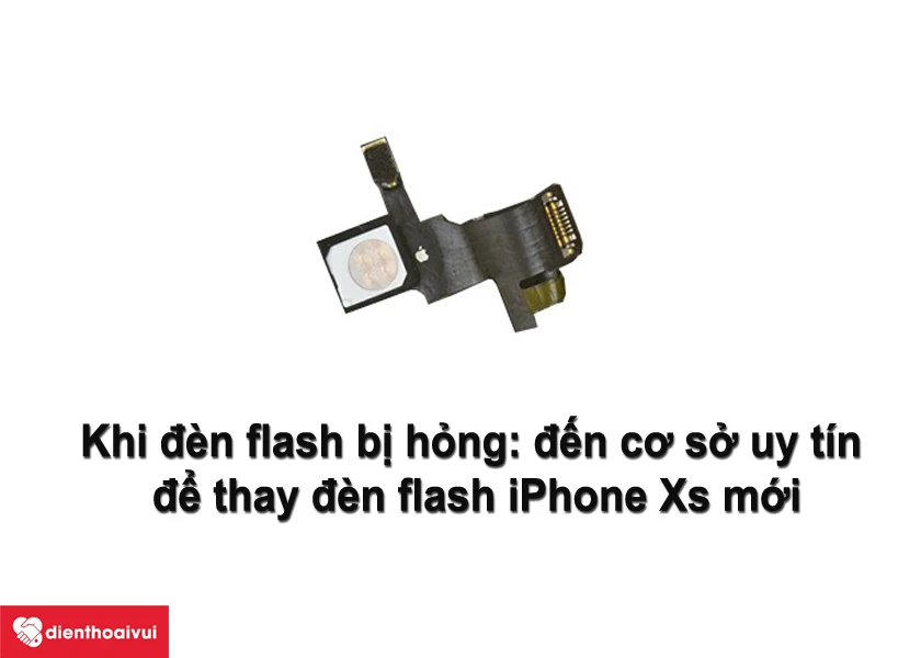 Một số c&aacute;ch khắc phục lỗi kh&ocirc;ng bật được đ&egrave;n flash tr&ecirc;n iPhone Xs