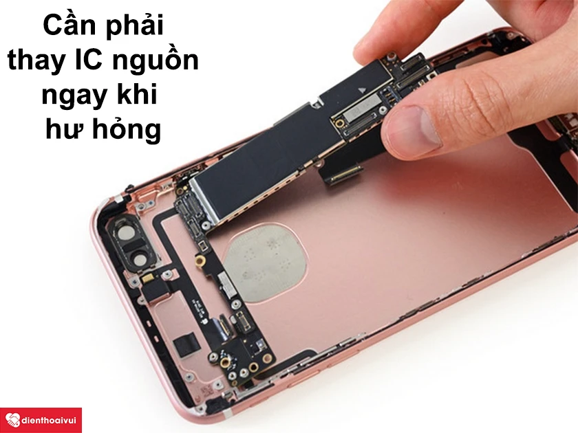 V&igrave; sao phải thay thay IC nguồn iPhone 7 Plus ngay khi ph&aacute;t hiện lỗi?