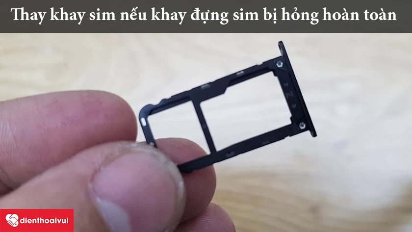 C&aacute;ch xử tr&iacute; khi khay sim Xiaomi Redmi 5 Plus bị hỏng