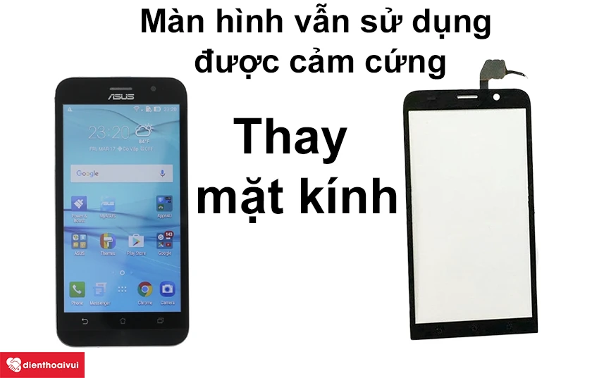 Cách xử lý khi điện thoại bị vỡ mặt kính cảm ứng