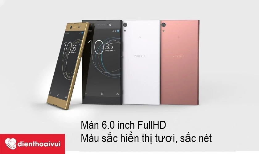 Sony Xperia XA1 Ultra - giải trí tuyệt vời với màn hình 6.0 inch FullHD