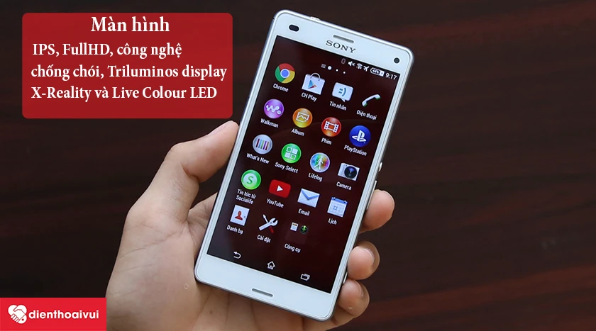Màn hình IPS, FullHD, tích hợp công nghệ chống chói