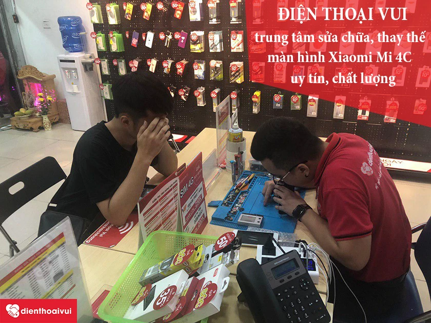 Thay màn hình Xiaomi Mi 4C ở Điện Thoại Vui giá rẻ chuyên nghiệp