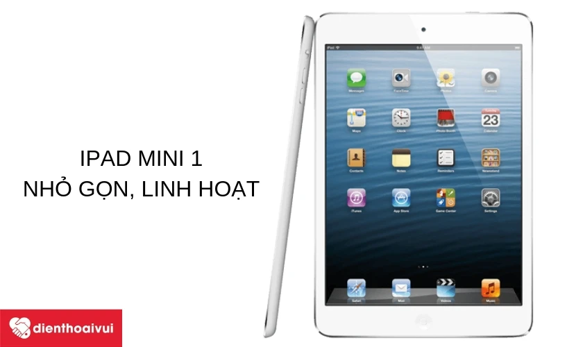 iPad Mini 1 - M&agrave;n h&igrave;nh 7.9 inch sử dụng tấm nền IPS LCD