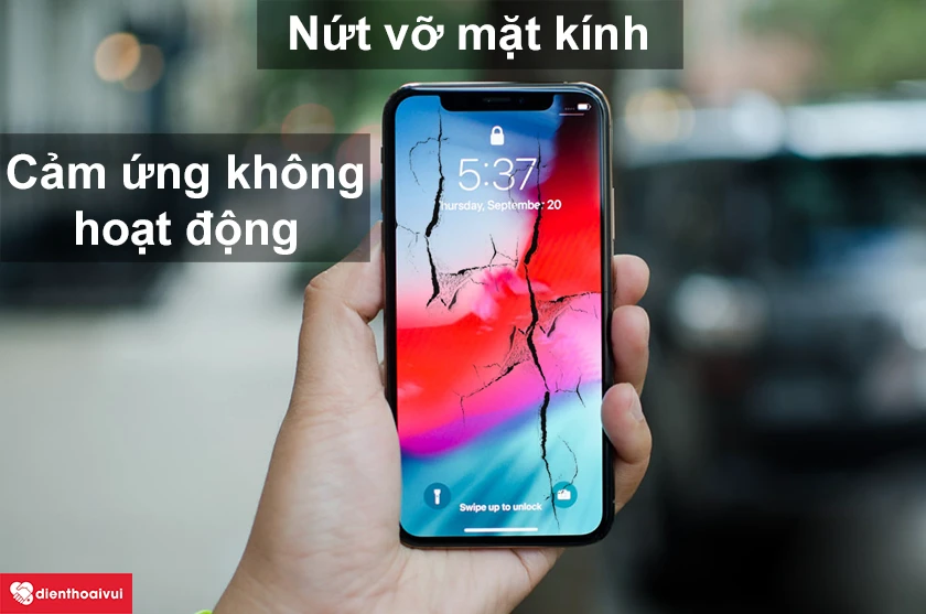 Khi n&agrave;o cần thay k&iacute;nh cảm ứng cho điện thoại iPhone Xs?