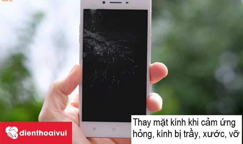khi n&agrave;o cần thay k&iacute;nh điện thoại