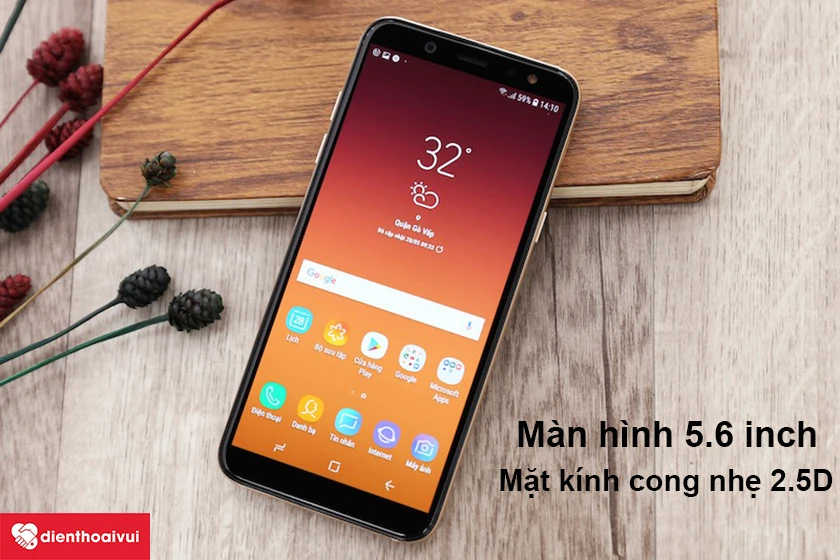 Samsung Galaxy A6 2018 – Màn hình 5.6 inch HD+