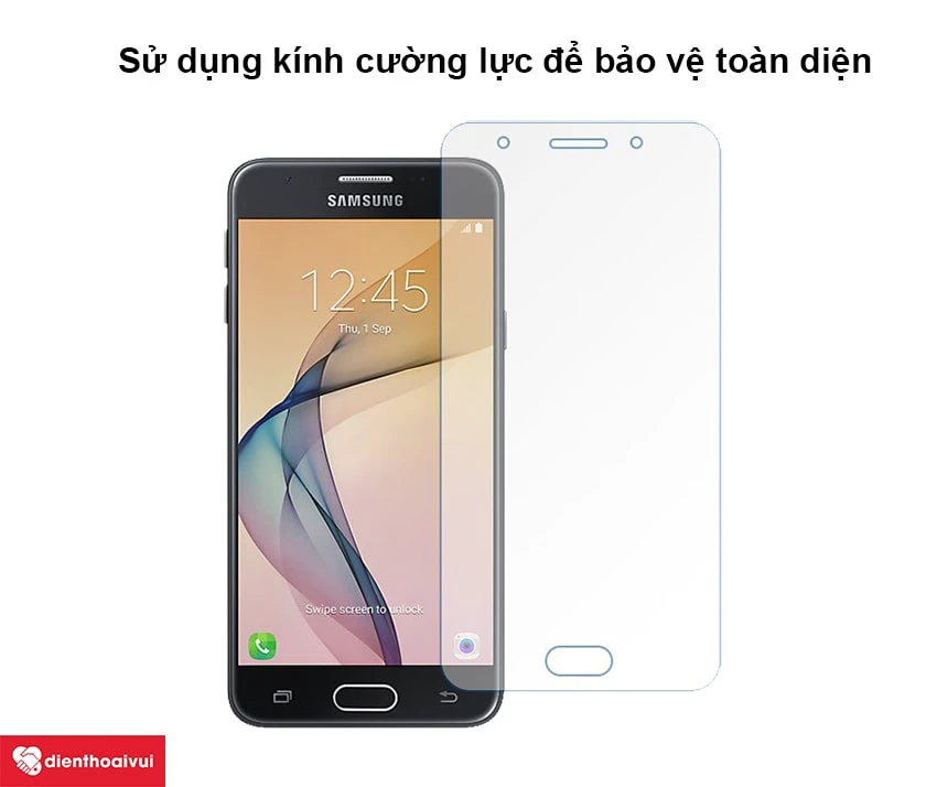 C&aacute;ch ph&ograve;ng tr&aacute;nh hư hỏng mặt k&iacute;nh Samsung Galaxy J5 Prime
