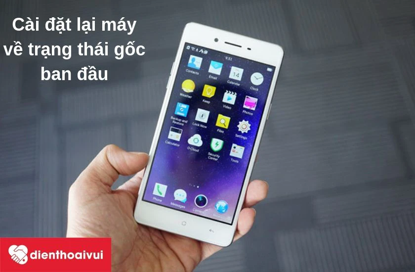 Kh&ocirc;i phục c&agrave;i đặt gốc