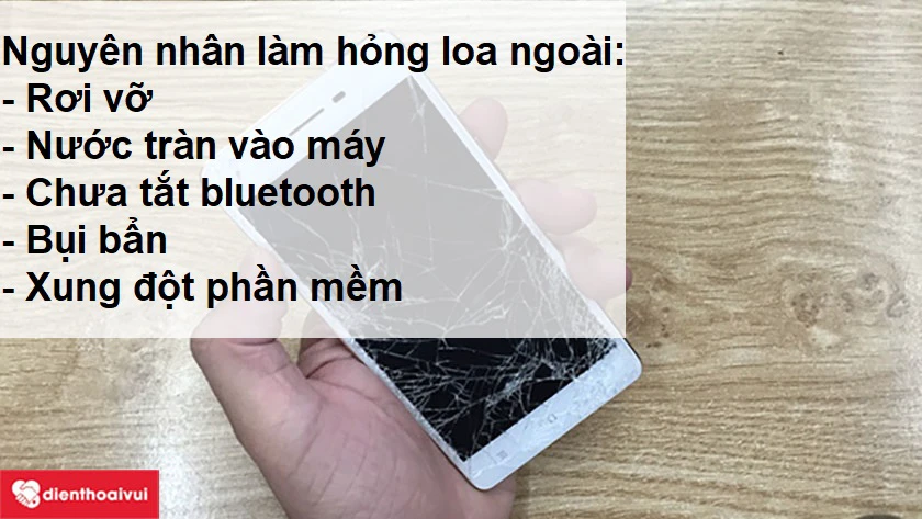 nguy&ecirc;n nh&acirc;n g&acirc;y ra việc loa Oppo R7 kh&ocirc;ng nghe được hoặc nghe nhỏ, r&egrave;