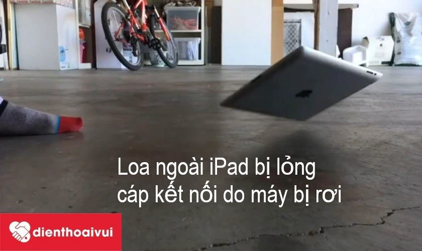 loa ngo&agrave;i bị lỏng c&aacute;p kết nối