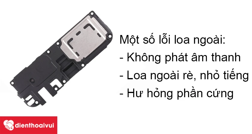 Một số lỗi thường gặp ở loa ngo&agrave;i Oppo F3 Lite