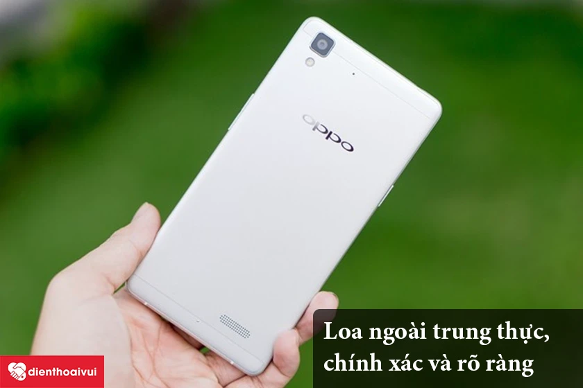 Oppo R7 Lite &ndash; Loa ngo&agrave;i trung thực, ch&iacute;nh x&aacute;c v&agrave; r&otilde; r&agrave;ng