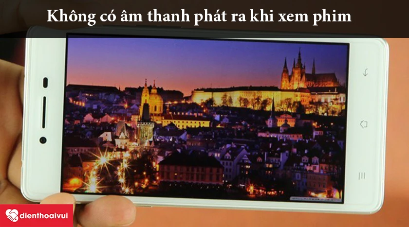 Kh&ocirc;ng c&oacute; &acirc;m thanh ph&aacute;t ra