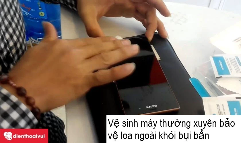 Vệ sinh máy thường xuyên