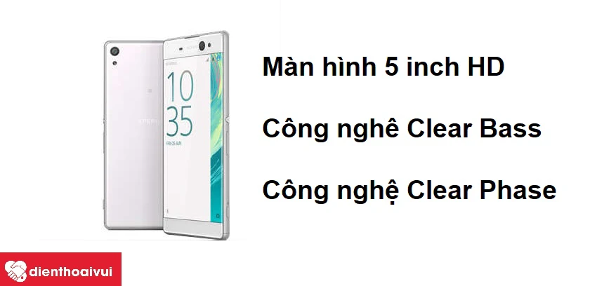 M&agrave;n h&igrave;nh HD với chế độ si&ecirc;u sống động c&ugrave;ng c&ocirc;ng nghệ Clear Bass