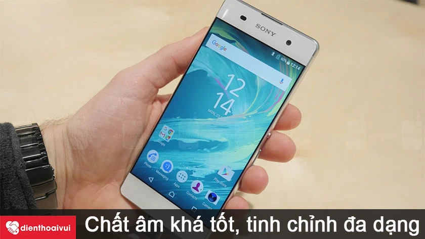 Sony Xperia XA Ultra – Chất lượng âm thanh khá tốt cùng khả năng tinh chỉnh âm thanh đa dạng và rõ ràng