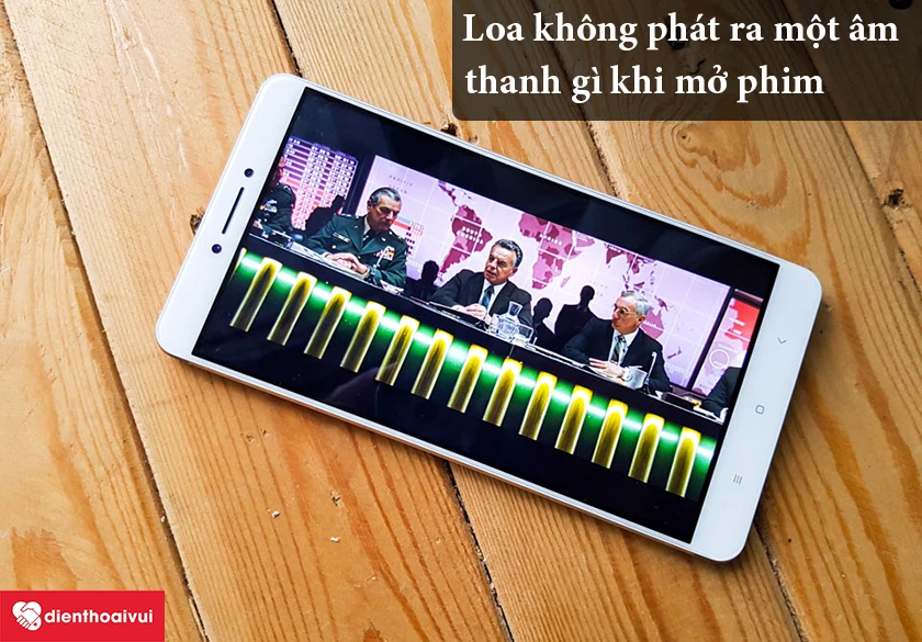 Loa không phát ra một âm thanh gì